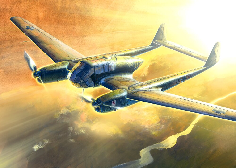 FW 189A-1, WWII German Reconnaissance Plane