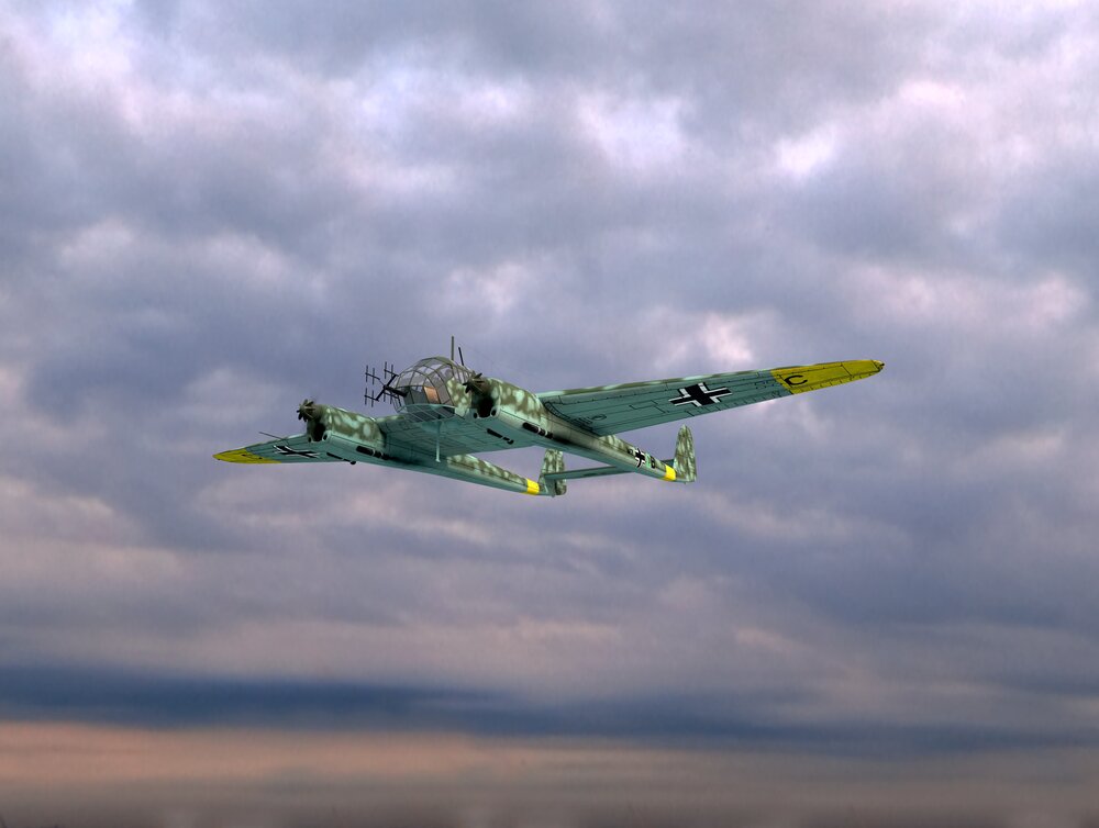 FW 189A-1, WWII German Night Fighter