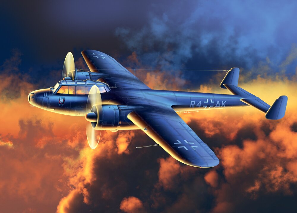 DO 17Z-10 WWII GERM.NIGHT F. 1:72