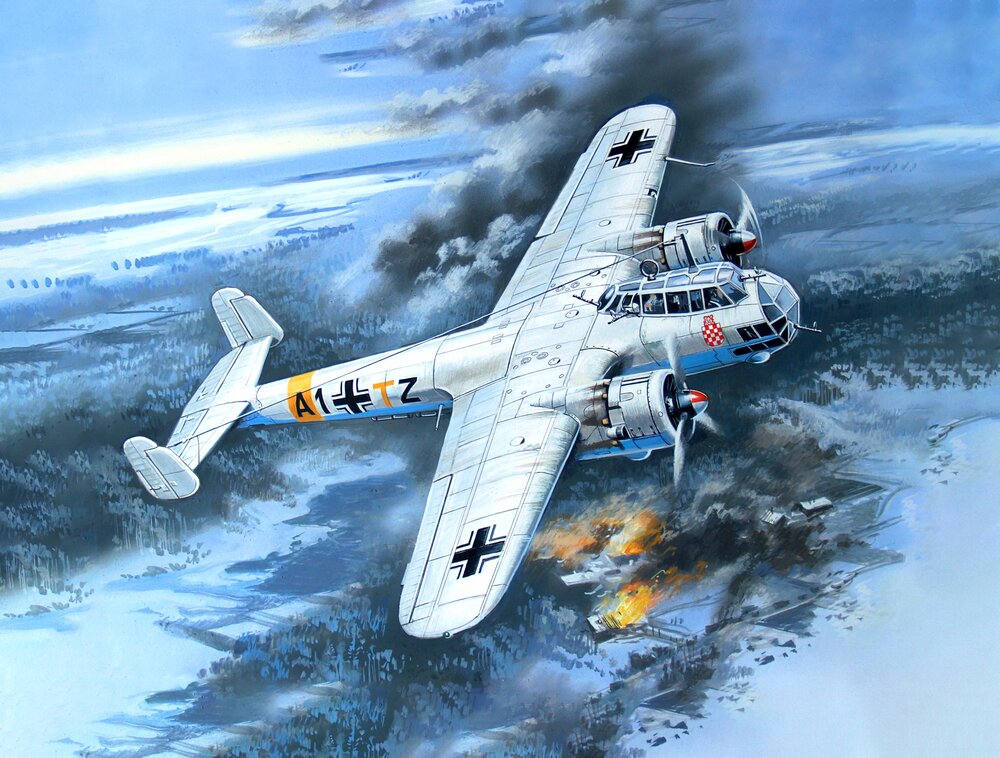 Do 17Z-2, WWII German Bomber (1)