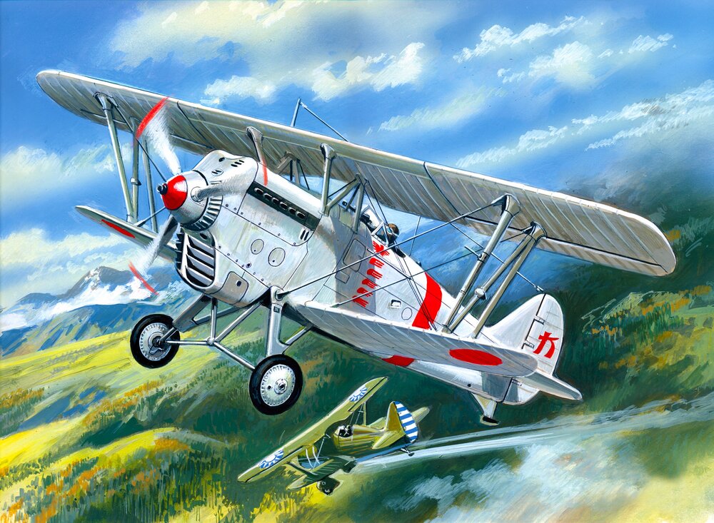 KI-10-II J.ARMY BIPL.1:72