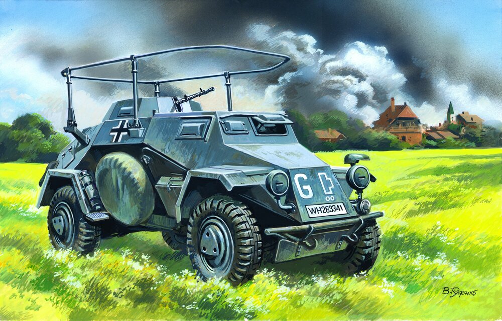 Sd.Kfz.223, German Radio Communication Vehicle