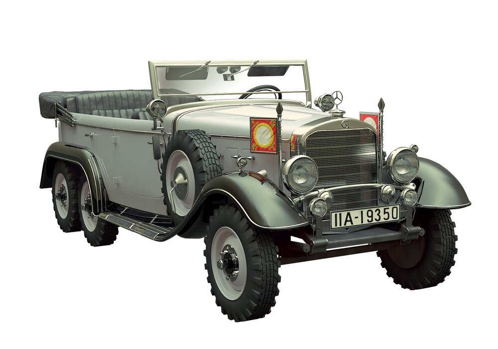 G4 WWII GERMAN STAFF CAR 1:72