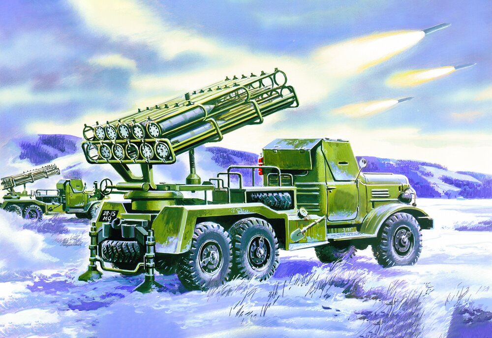 BM-24-12, Multiple Launch Rocket System on ZiL-157 base