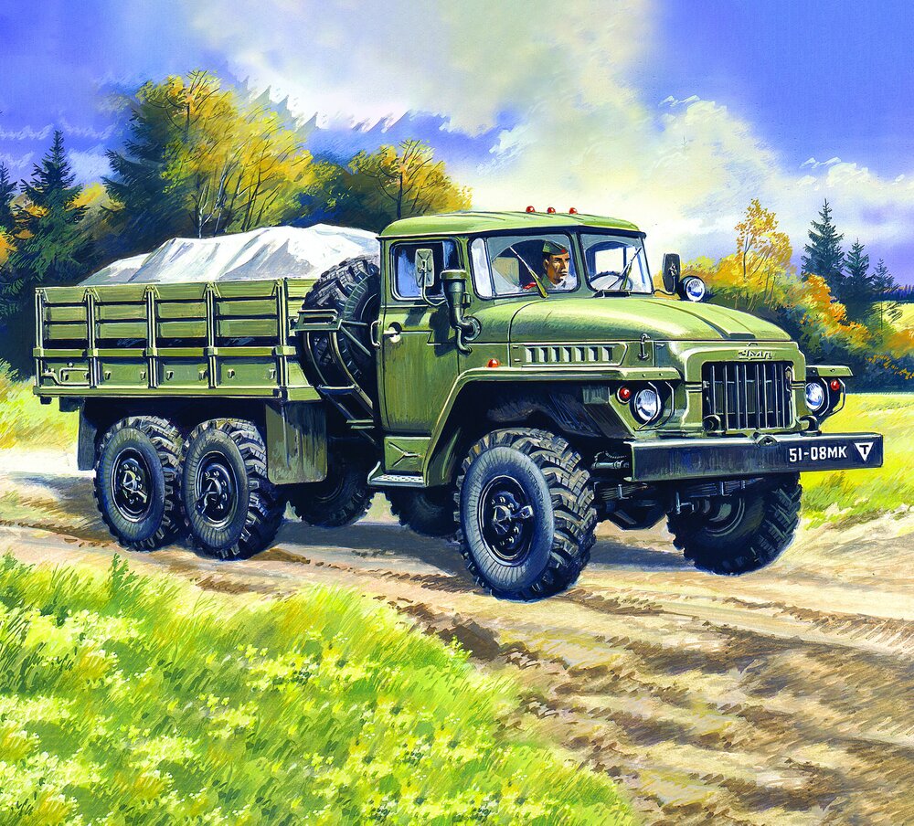 URAL-375D, Army Truck