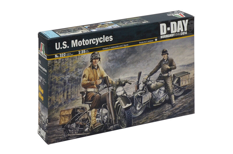 U.S. MOTORCYCLES WW2 (D_DAY)