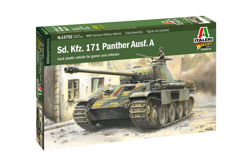 Sd. Kfz. 171 PANTHER AUSF. A (Glue, Paints and Brush NOT INCLUDED)