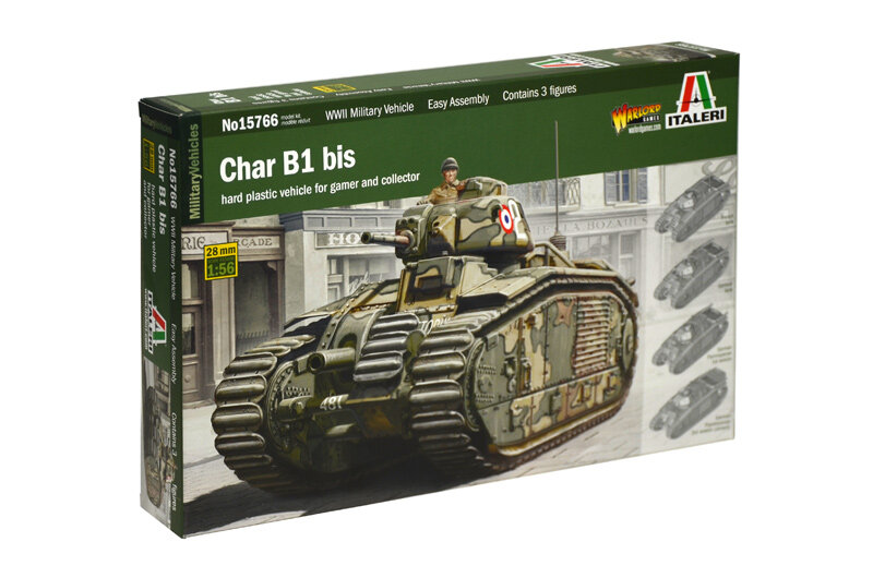 Char B1 (incl. 3 tankdrivers)