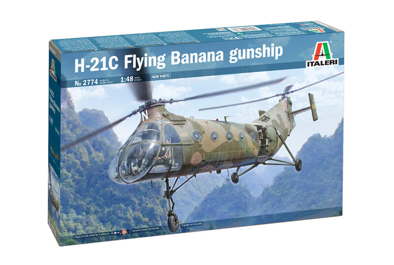 H-21C ″FLYING BANANA″ GUNSHIP