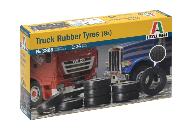 TRUCK RUBBER TYRES (8x)