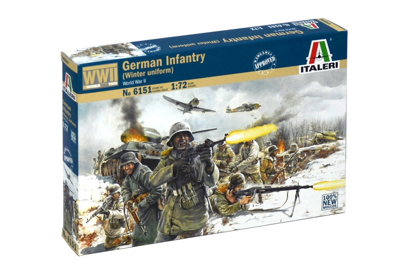 WWII- GERMAN INFANTRY (Winter Uniform)