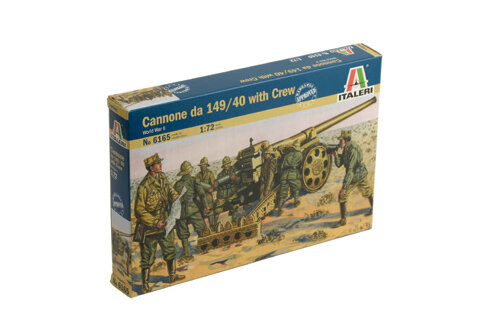 WWII- Cannone da 149/40 with Crew