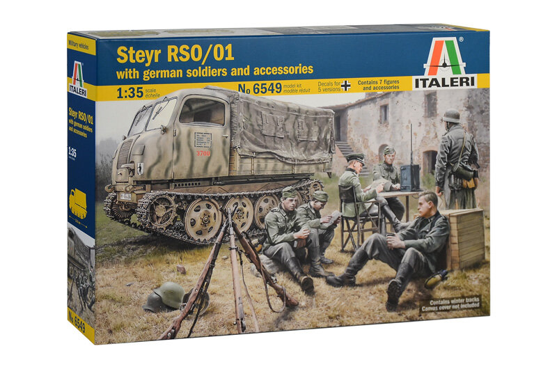 STEYR RSO/01 WITH GERM. SOLDIERS