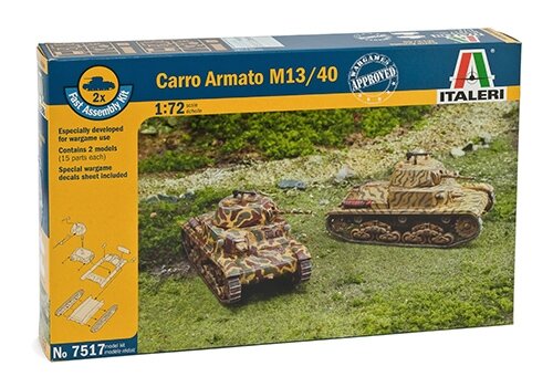 Carro Armato M13/40 (2 FAST ASSEMBLY MOD.)