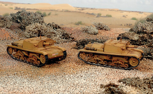 SEMOVENTE M40 da 75/18 (2 FAST ASSEMBLY MODELS)