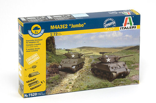 M4A3E2 ″JUMBO″ (2 FAST ASSEMBLY MODELS)