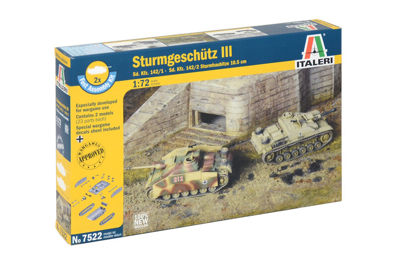 Sd.Kfz.142/1 Stug. III Ausf. G (2 FAST ASSEMBLY MODELS)