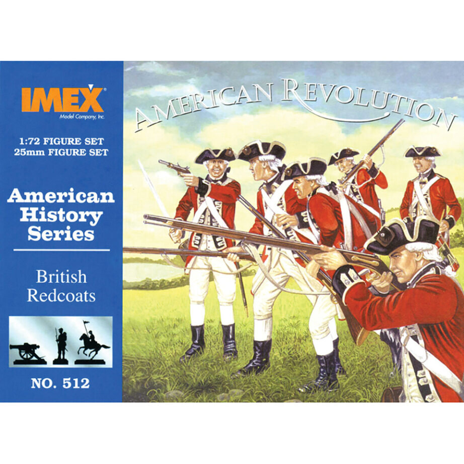 BRITISH REDCOATS 1:72