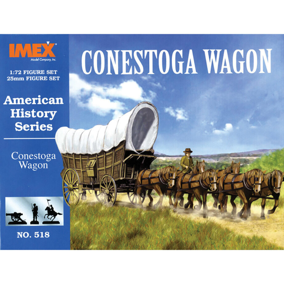 CONESTOGA WAGON 1:72