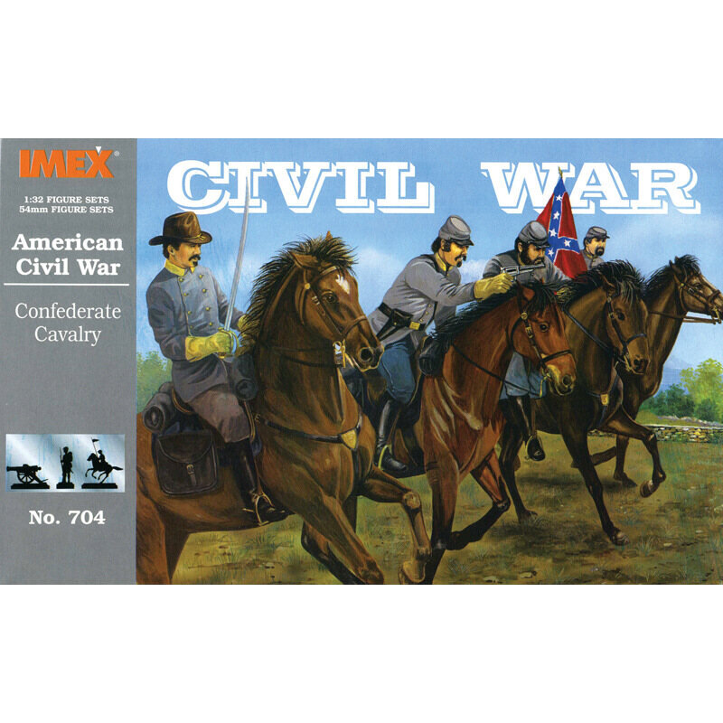 CONFEDERATE CAVALRY 1:32