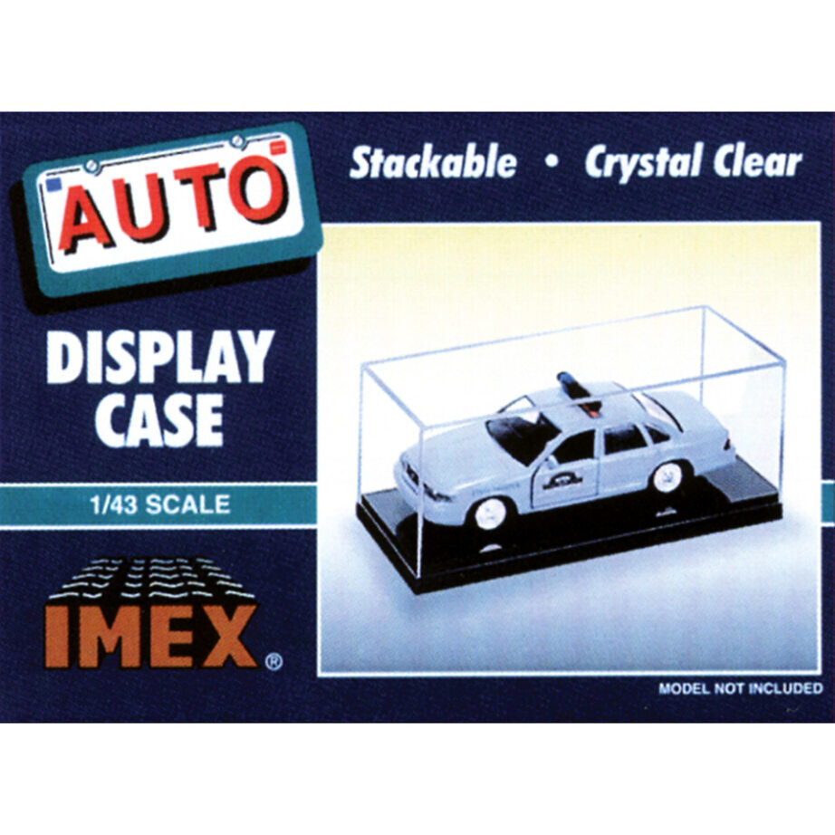 AUTO CASE BLACK 2PC. 1:43