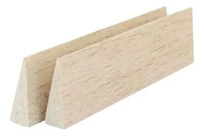 BALSA ACHTERLIJST 6X30MM