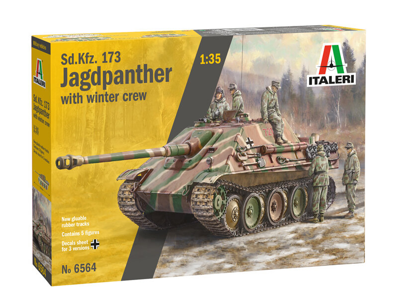 Sd. Kfz.173Jagdpanther with crew