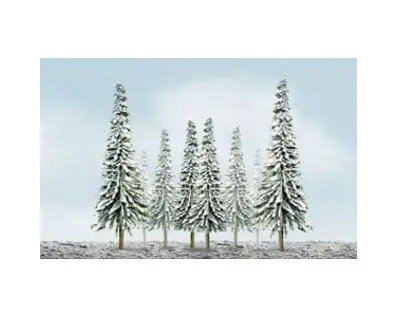 N-scale - 2″-4″ Scenic-Snow Pine, 36 per pack