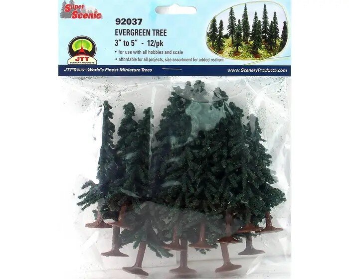 3″-5″EvergreenTree,12/pk