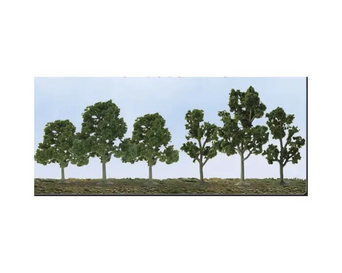N to HO 2.5″-4.5″ Scenic Deciduous-Sycamore, 40 per pack
