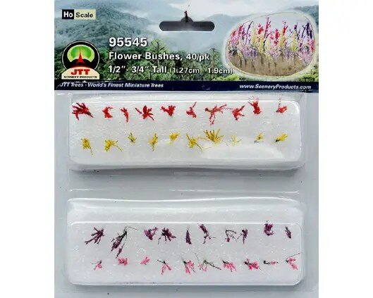 FLOWER BUSHES HO 40