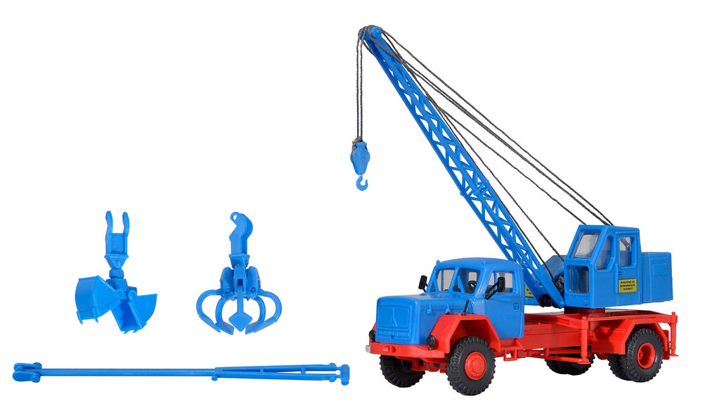 H0 Magirus Eckhauber mit Fuch