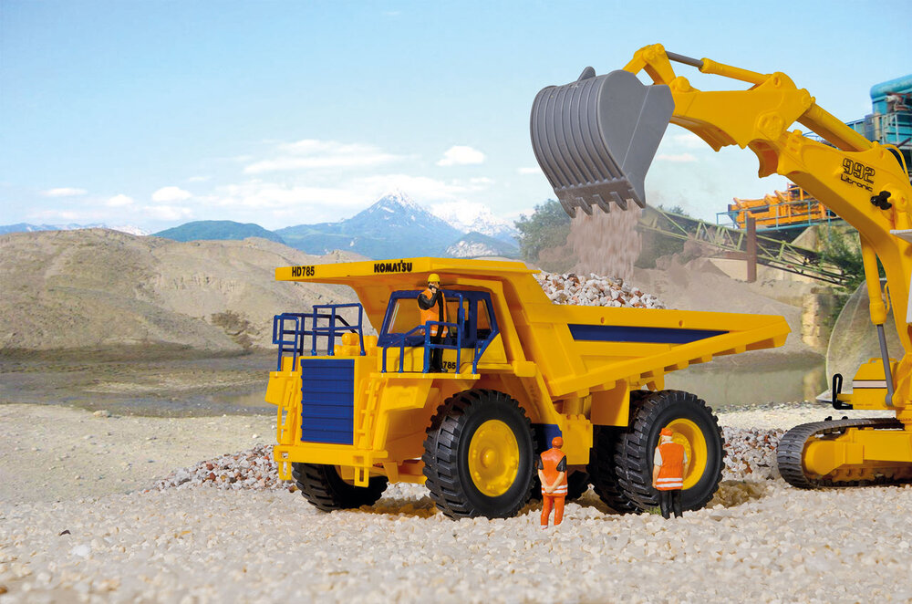H0 KOMATSU Muldenkipper HD 78