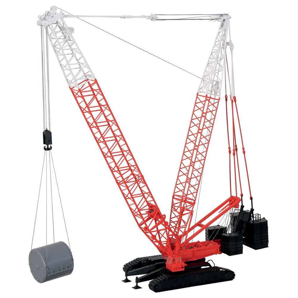 H0 Raupenkran mit Gittermast