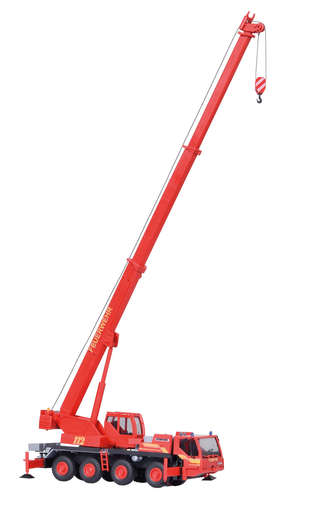 H0 Feuerwehr Kranwagen
