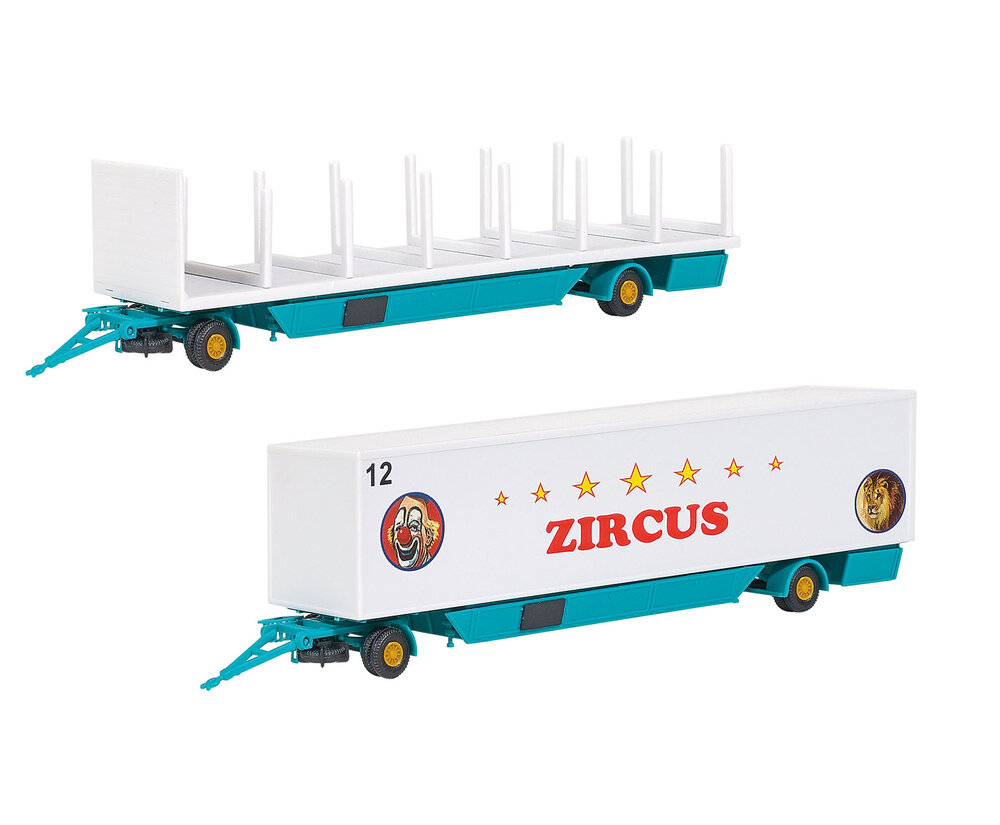 H0 Zirkus Zeltstangen und Kof