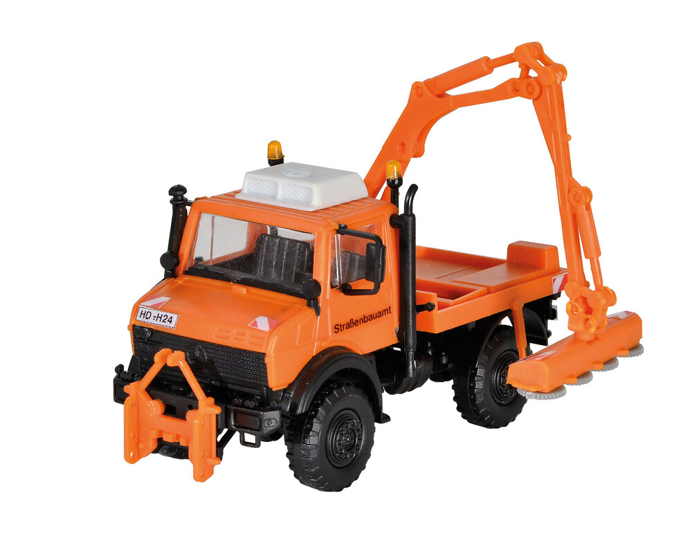 H0 UNIMOG mit Lichtraumschnei