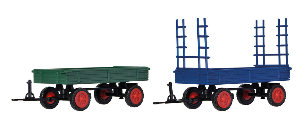 H0 Fendt Gummiradwagen, 2 Stu