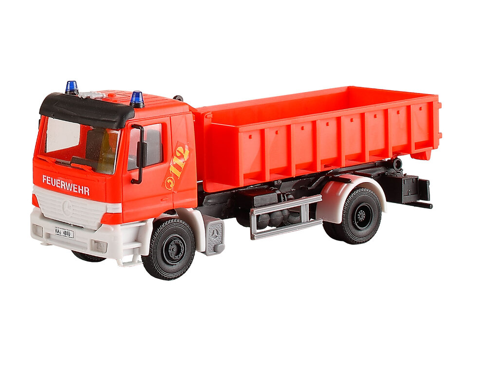 H0 Feuerwehr Actros 2achs mit