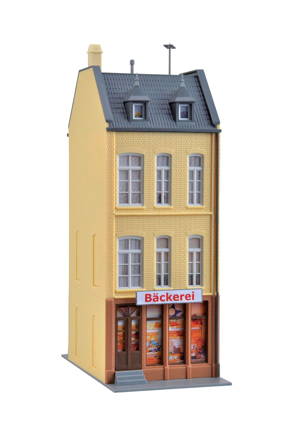 H0 Stadthaus Eiscafe in Duess