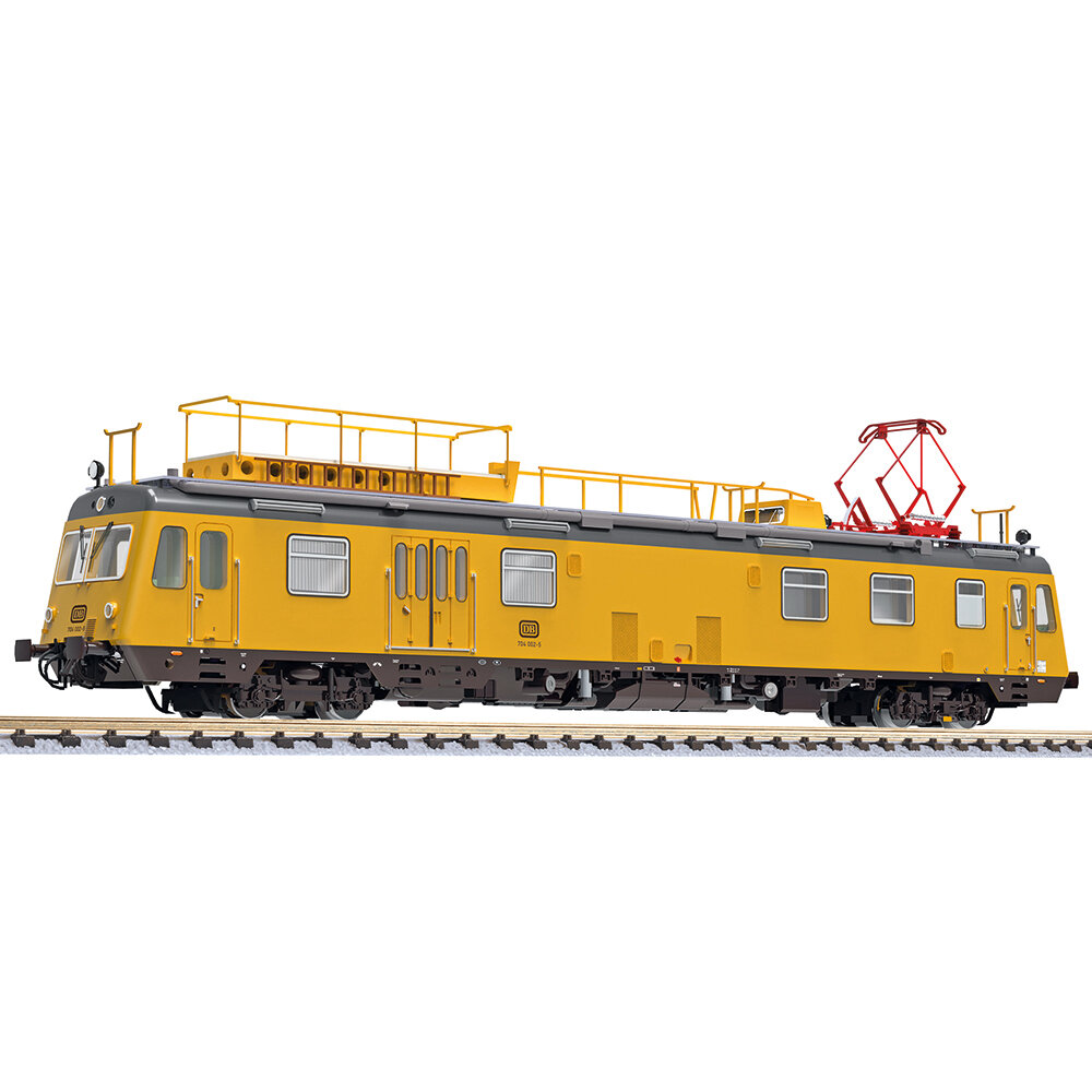 Maintenance tower car class 704, 704 002-5, DB, Karlsruhe, Ep.IV