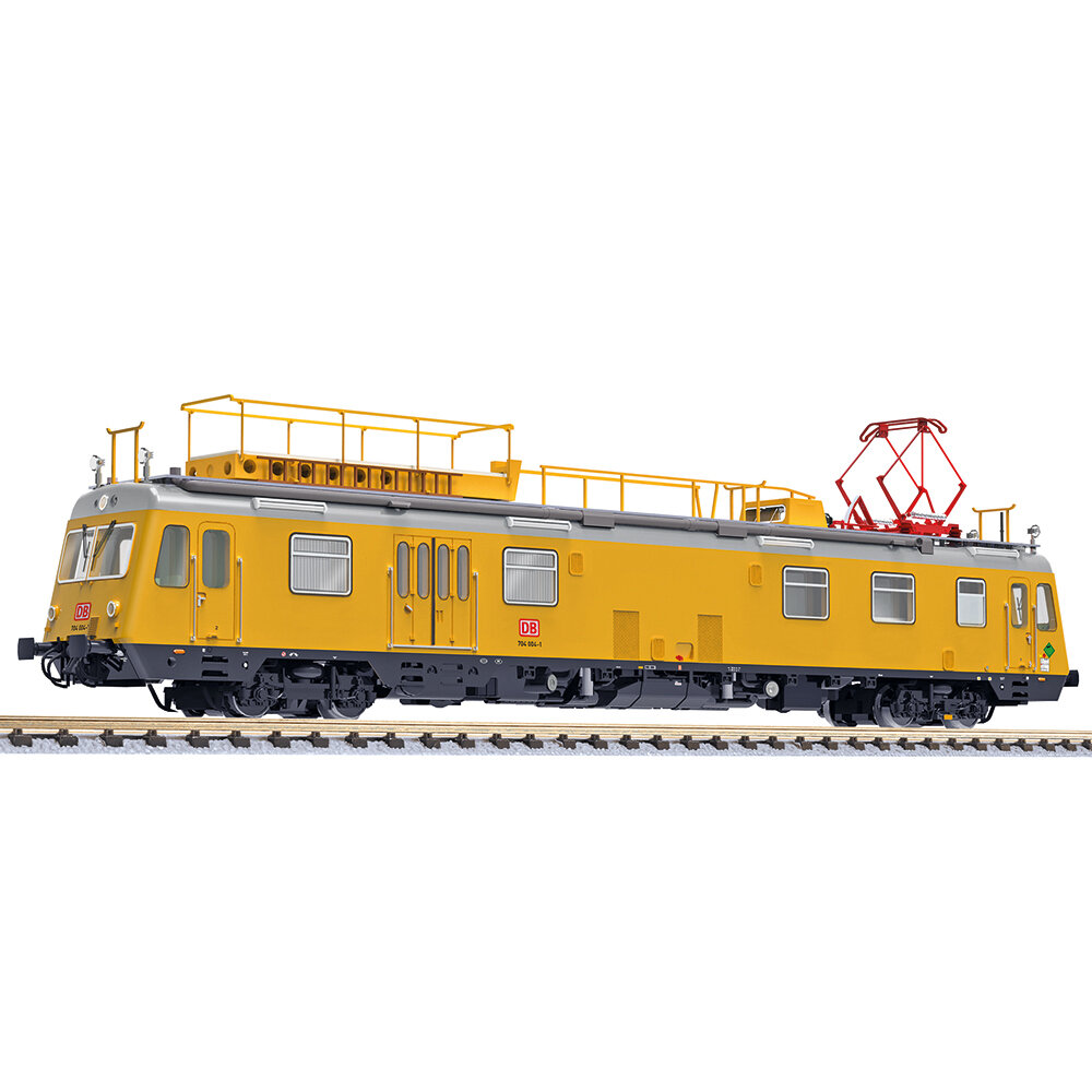 Maintenance tower car class 704, 704 004-1, DB AG, Würzburg, Ep.V