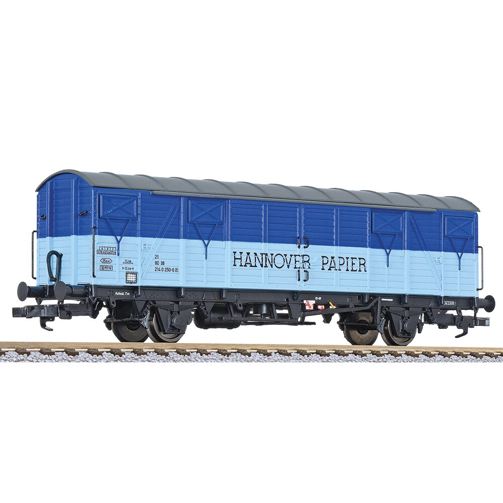 Ferryboat wagon, ″HANNOVER PAPIER″, private wagon, Ep.V