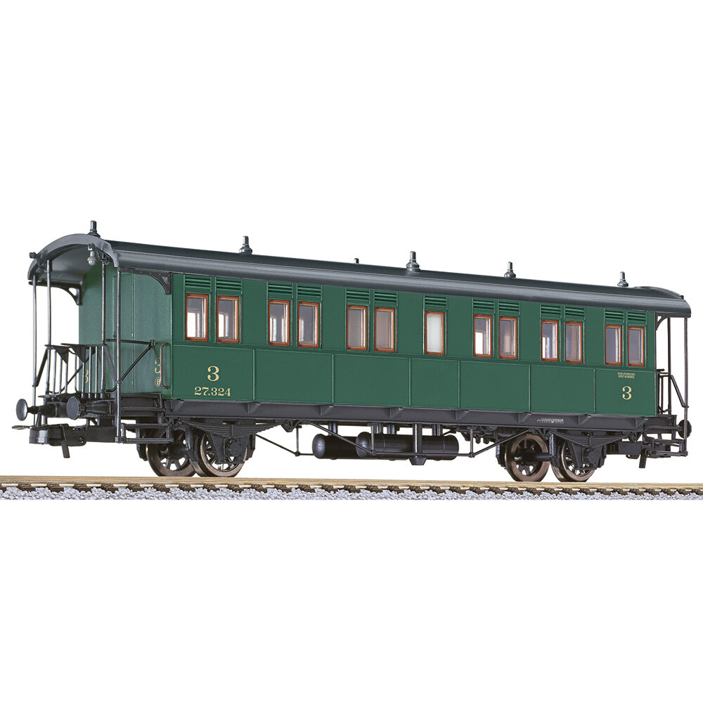 Passenger Coach 3rd Class Ci 27.324 SNCB Ep.II