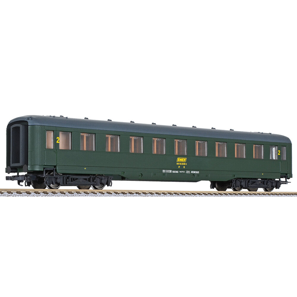 Skirted Coach 2. Class, SNCF, Epoche IV, 1967, 1. Nummer