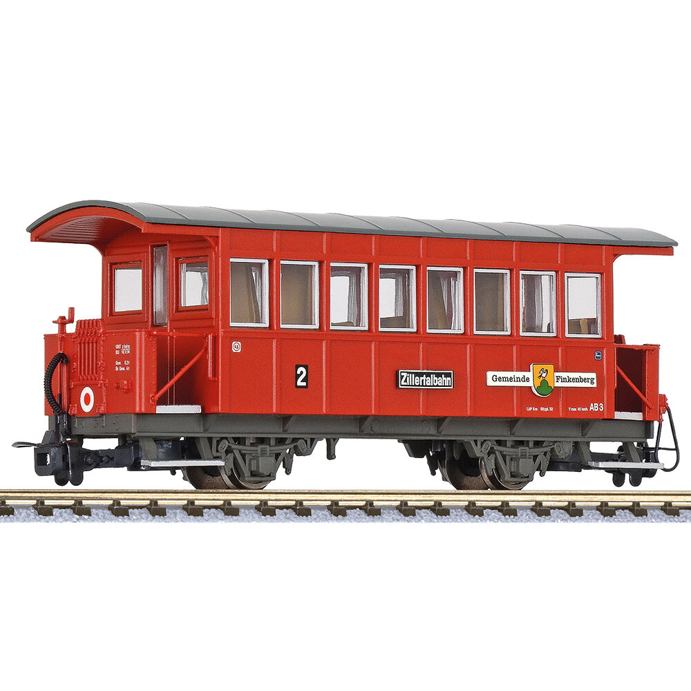 Passenger coach, type Bi, ″Finkenberg″, AB 3, Zillertalbahn, Ep.VI