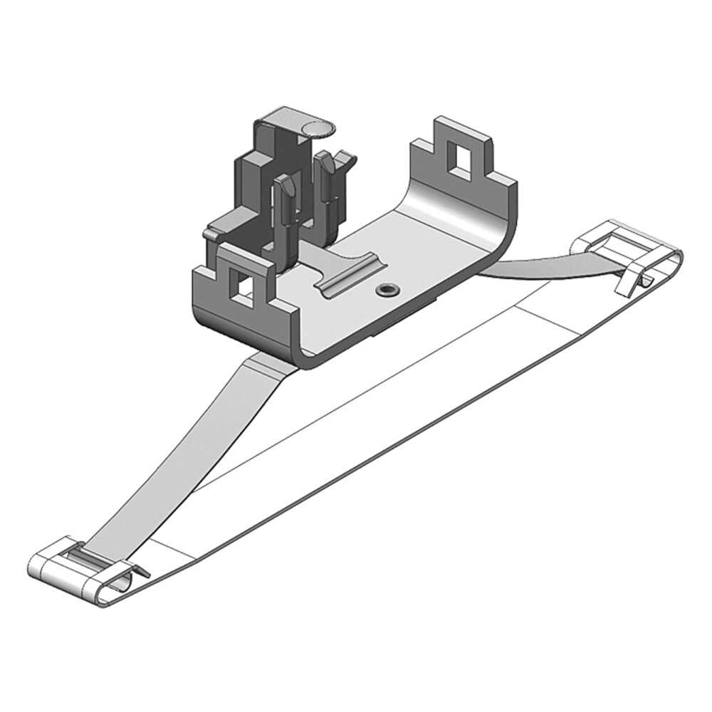 Centre contact slider for bogie vehicles