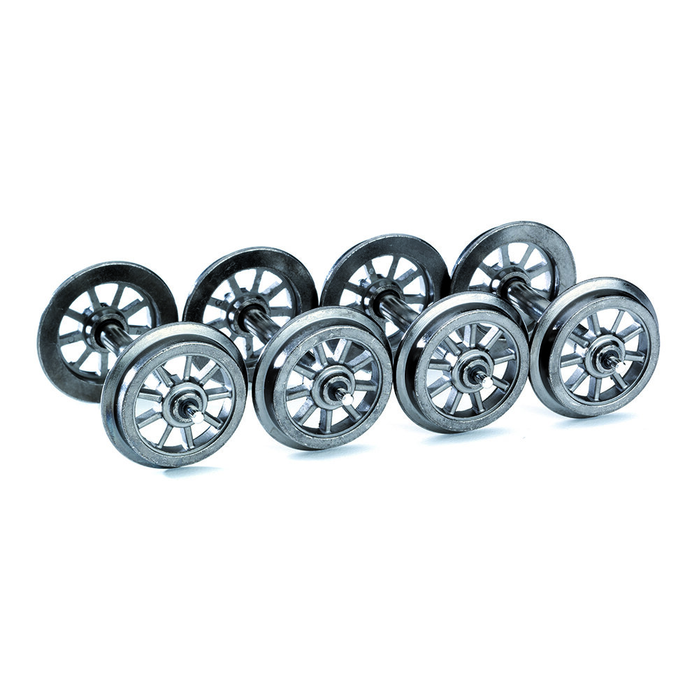 Metal Wheel Set Spoked Wheels