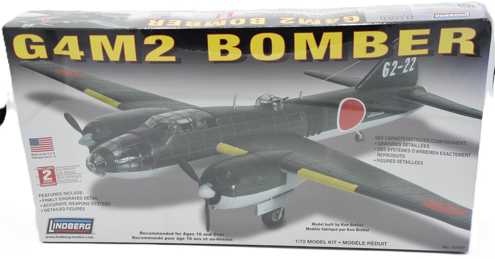 MITSUBISHI G4M2 BOMB.1:72