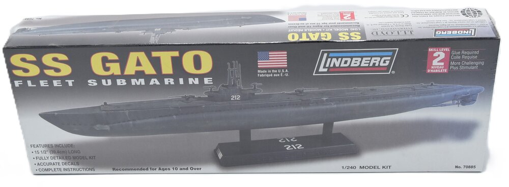 SS GATO FLEET SUB. 1:300